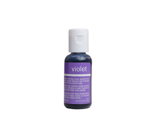 Violet, .7 oz- Chefmaster Liqua-gel food coloring