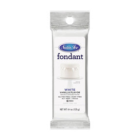 White Fondant, 4.4 oz- Satin Ice