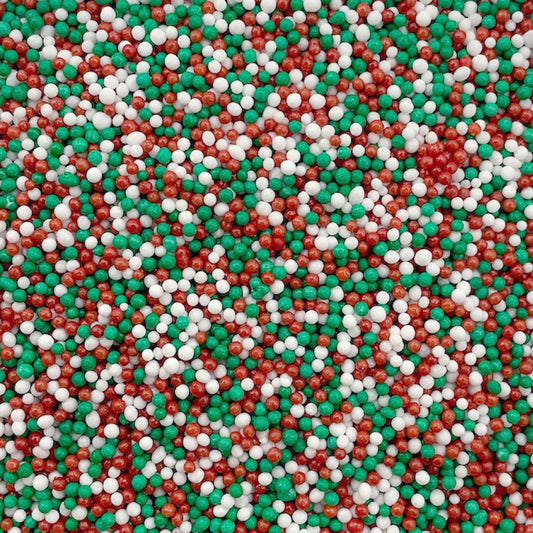 Christmas Mix Nonpareils