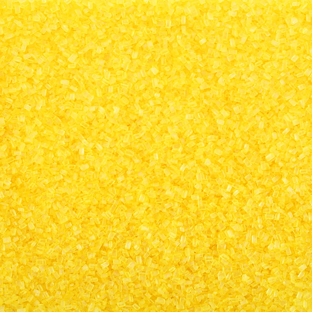 Lemon Yellow Sugar Crystals